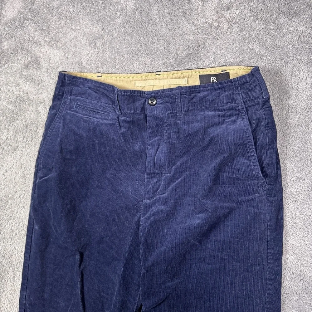Banana Republic Corduroy Pants Mens 33x30 Relaxed Cord Officer‎ Chino Trouser
